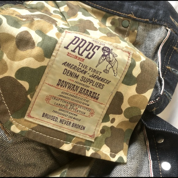 COPY - 🔥Vintage PRPS Denim Suppliers Jeans. Like new, No tags but never worn. - Picture 10 of 13